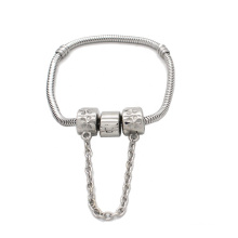 Wholesale Stainless Steel Safety Chain Charm Bead Stopper